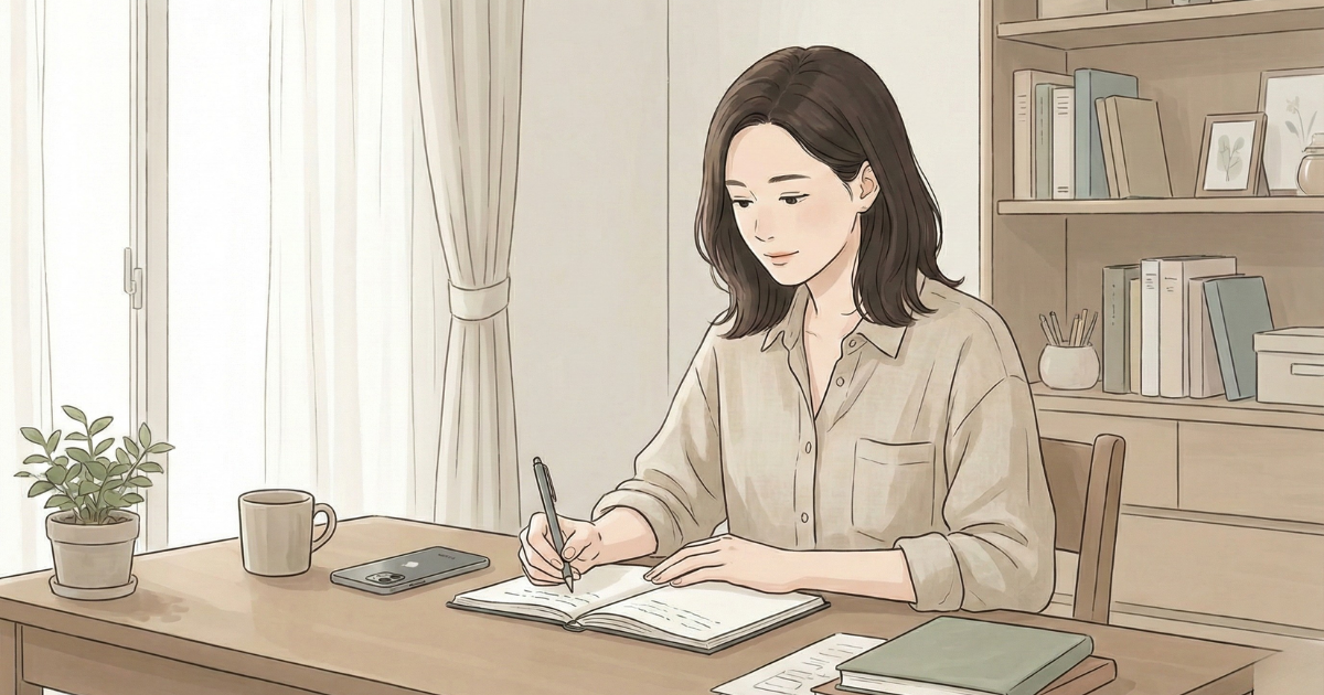 一呼吸置く瞬間