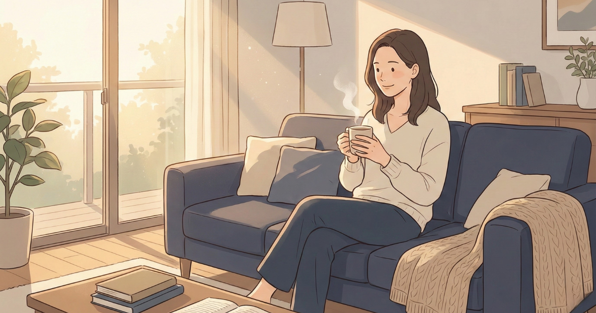 区切りを受け入れた静けさ