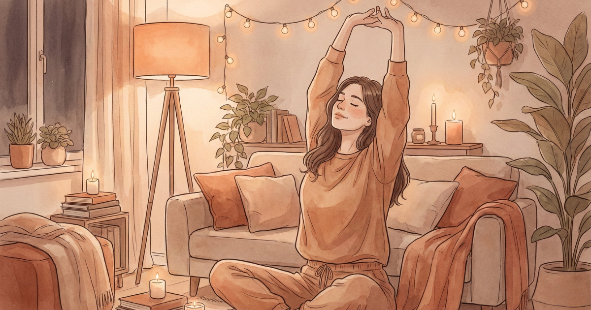 夜でも整えられる安心感